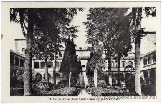 Postales: BONITA POSTAL - AVILA - CONVENTO DE SANTO TOMAS - CLAUSTRO DE REYES