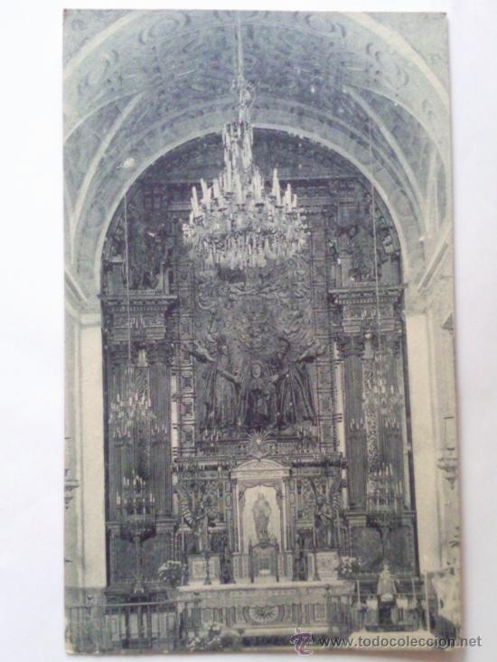 Postales: POSTAL AVILA, ALTAR MAYOR DEL CONVENTO DE CARMELITAS