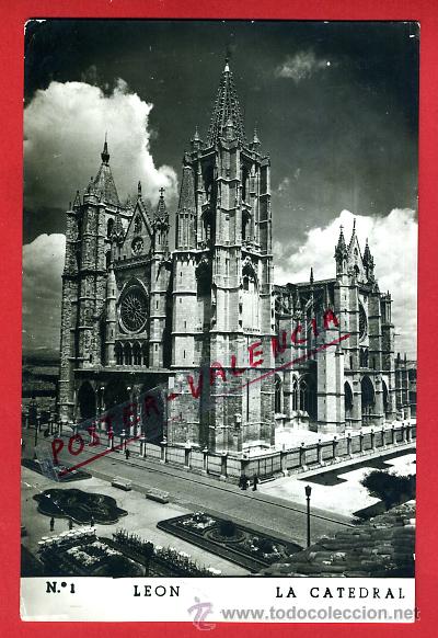 Postales: POSTAL LEON, LA CATEDRAL,    P78673 - Foto 1