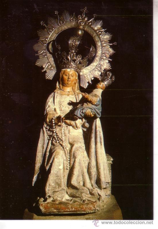 Postales: VIRGEN DEL SAGRARIO - PATRONA DE LA CATEDRAL DE VALLADOLID