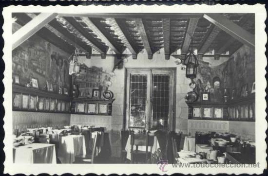 Postales: SEGOVIA.- MES&Oacute;N DE CANDIDO.- COMEDOR DE ENRIQUE IV