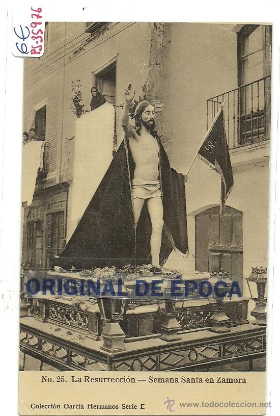 Postales: (PS-35976)POSTAL DE ZAMORA-SEMANA SANTA.LA RESURRECCION