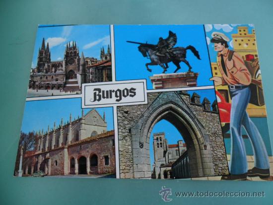 Postales: POSTAL BURGOS SIN CIRCULAR - Foto 1