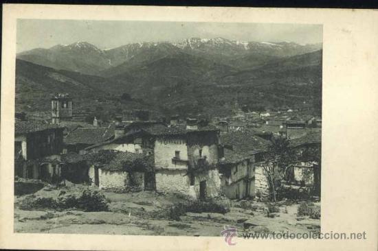 Postales: CASAS DE ARENAS DE SAN PEDRO Y LA SIERRA DE GREDOS