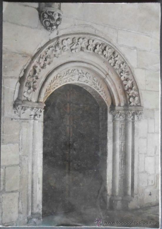 Postales: (3964)POSTAL SIN CIRCULAR,MONASTERIO DE LAS HUELGAS REALES; ARCO GOTICO CON PUERTA MUDEJAR.,BURGOS,B