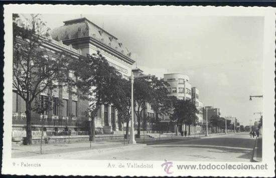 Postales: PALENCIA.- AV. DE VALLADOLID - Foto 1