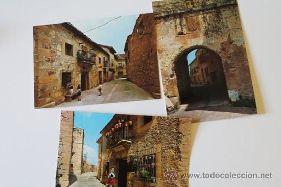 Postales: Lote de tres postales de Pedraza. Sierra.