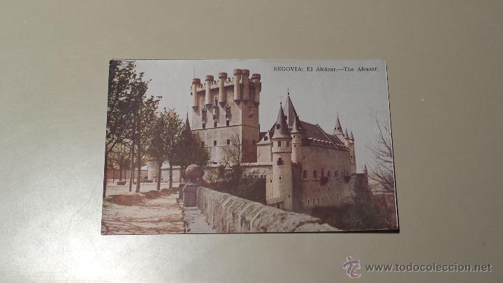 Postales: POSTAL SEGOVIA EL ALCAZAR - Foto 1