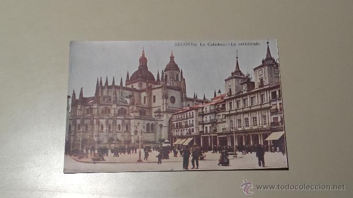 Postales: POSTAL SEGOVIA LA CATEDRAL - Foto 1