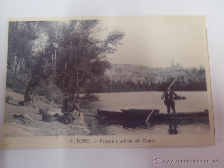 Postales: POSTAL ORILLAS DEL DUERO TORO POSTALES TRADICIONALES DE ZAMORA