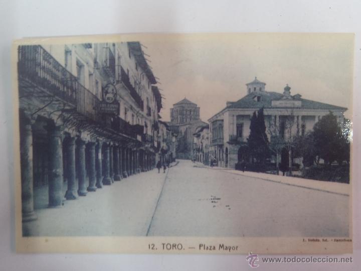 Postales: POSTAL PLAZA MAYOR DE TORO POSTALES TRADICIONALES DE ZAMORA
