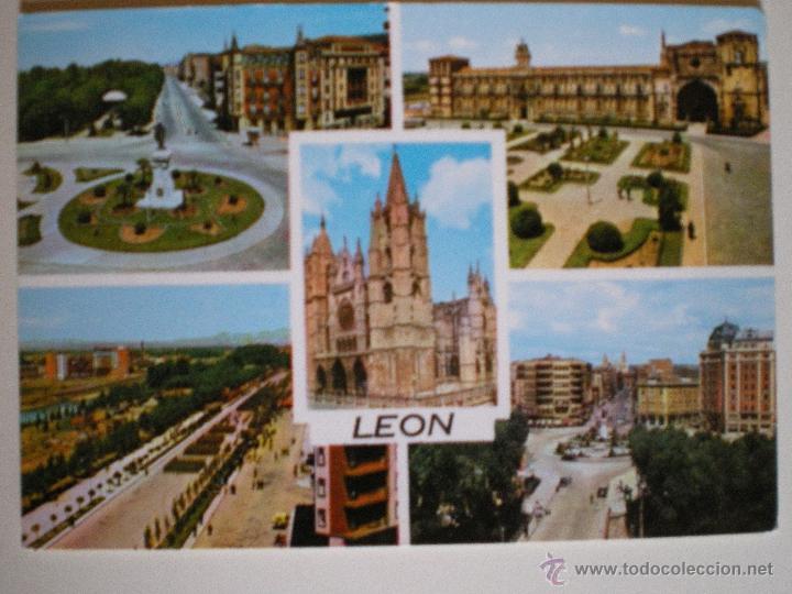 Postales: Le&oacute;n. Ed.Arribas. Sin Circular. - Foto 1