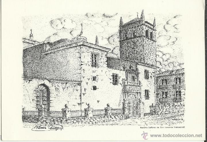 Postales: ANTIGUA POSTAL DE NUESTRA SE&Ntilde;ORA DE SAN LORENZO DE VALLADOLID