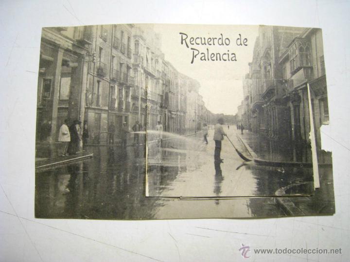 Postales: RECUERDO DE PALENCIA - POSTAL CON MINI ALBUM DE VISTAS