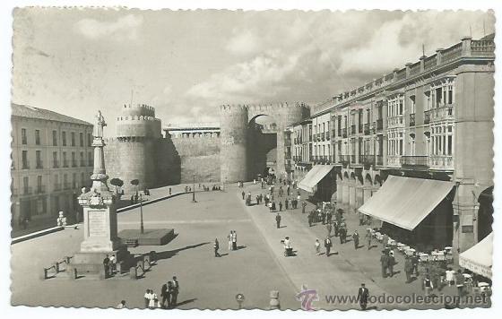 Postales: Avila, Plaza de Sta Teresa