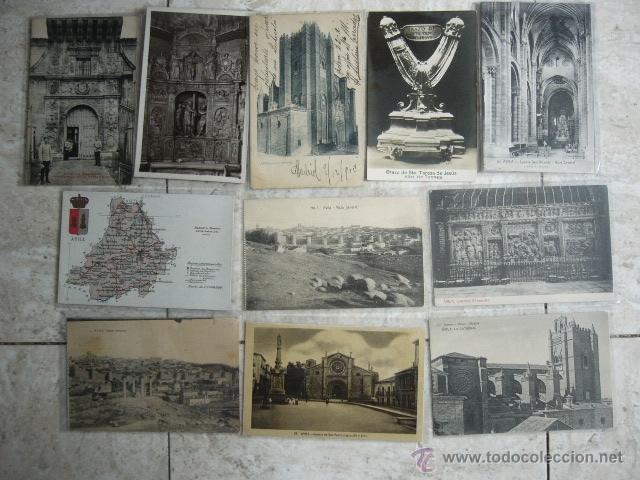 Postales: LOTE DE 11 POSTALES ANTIGUAS DE AVILA