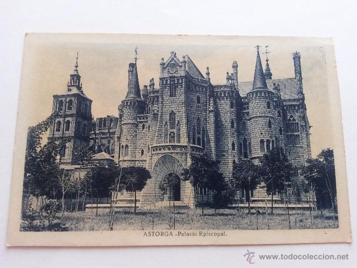 Postales: Postal de obra de Gaudi en Astorga , Leon - Foto 1
