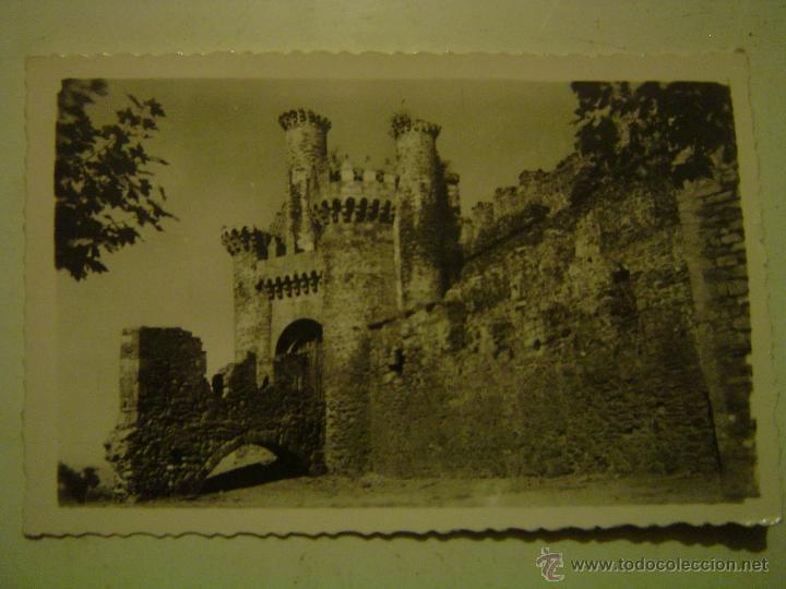 Postales: POSTAL DE PONFERRADA.- CASTILLO TEMPLARIOS- PUERTA CENTRAL.