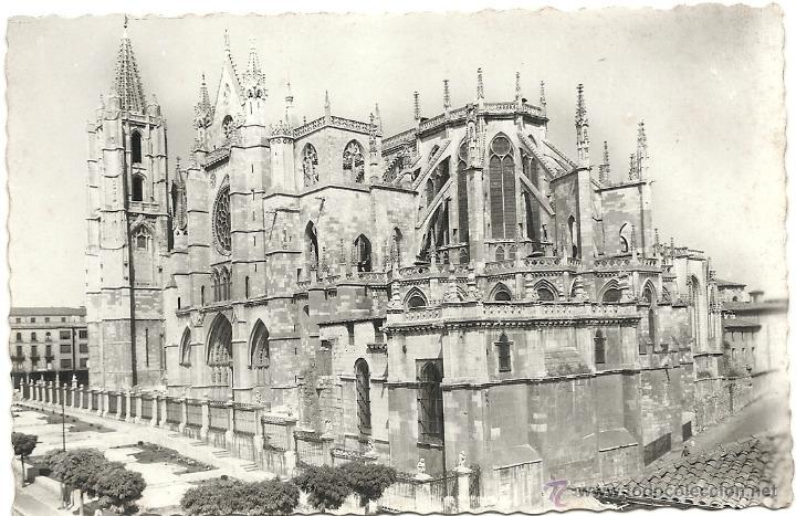 Postales: LEON, N&ordm; 149, CATEDRAL ABSIDE, EDICIONES ARRIBAS