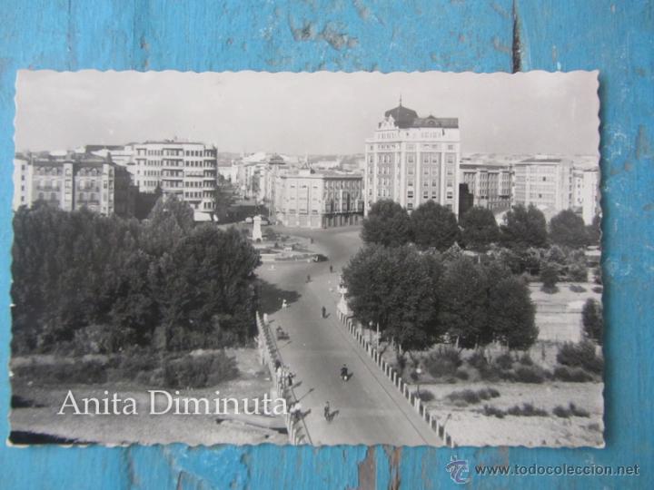 Postales: ANTIGUA POSTAL DE LEON - PUENTE DE LA ESTACION Y GLORIETA GUZMAN EL BUENO - EDICIONES ARRIBAS N&ordm; 177