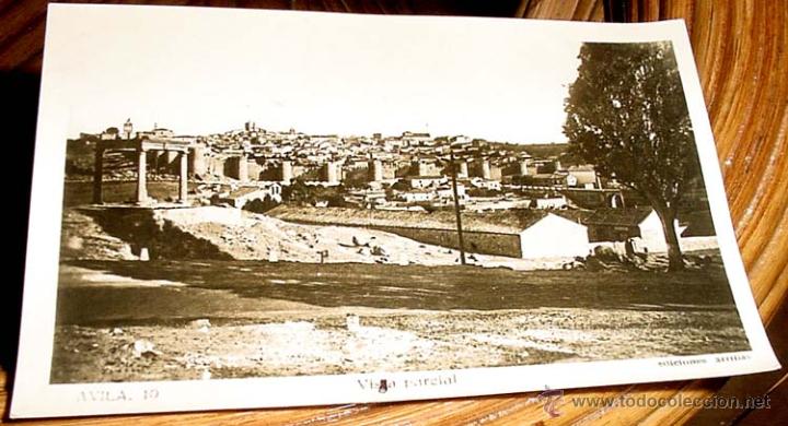 Postales: ANTIGUA POSTAL AVILA - VISTA PARCIAL - EDICIONES ARRIBAS - NO CIRCULADA.