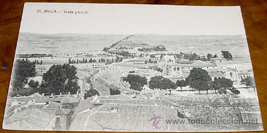 Postales: ANTIGUA FOTO POSTAL  DE AVILA - VISTA PRCIAL - ED. LUCAS MARTIN - SIN CIRCULAR
