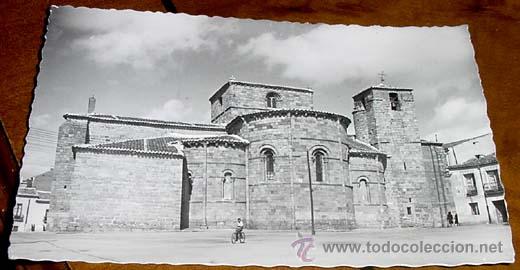 Postales: ANTIGUA FOTO POSTAL  DE AVILA - ABSIDE Y TORRE DE LA IGLESIA DE SAN PEDRO . GARRABELLA .- SIN CIRCUL