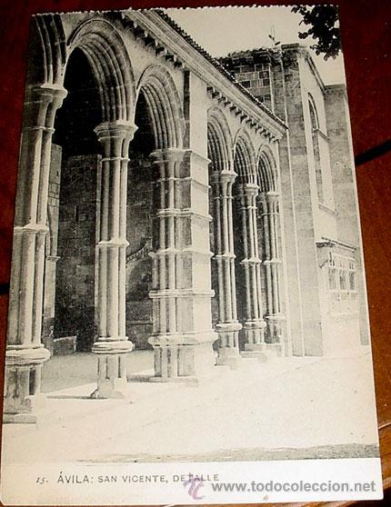 Postales: ANTIGUA POSTAL DE AVILA - SAN VICENTE, DETALLE . HAUSER Y MENET . SIN CIRCULAR
