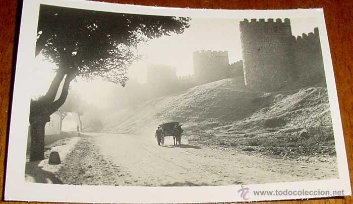 Postales: ANTIGUA FOTO POSTAL DE AVILA - MURALLAS - ED. GARCIA GARRABELLA - NO CIRCULADA.