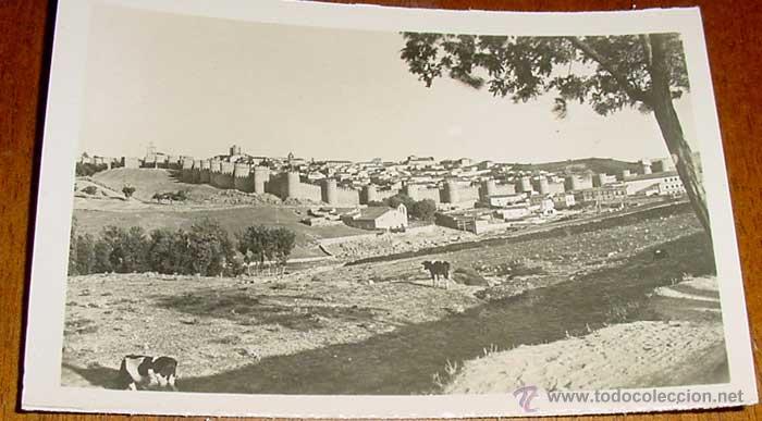 Postales: ANTIGUA FOTO POSTAL DE AVILA - VISTA GENERAL - ED. GARCIA GARRABELLA - NO CIRCULADA.
