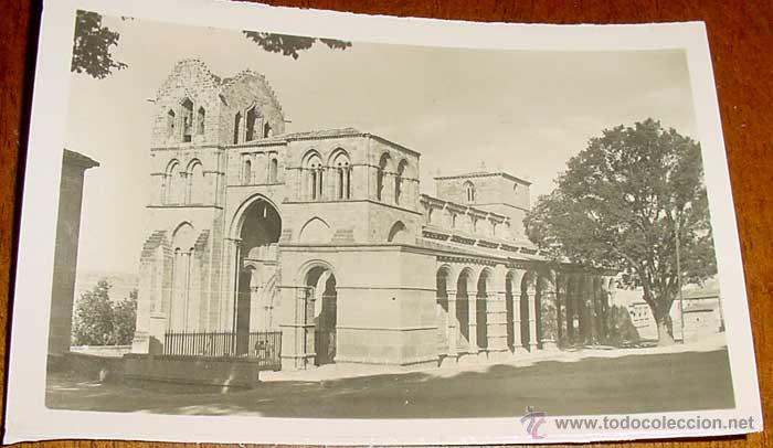 Postales: ANTIGUA FOTO POSTAL DE AVILA - BASILICA DE SAN VICENTE - ED. GARCIA GARRABELLA - NO CIRCULADA.