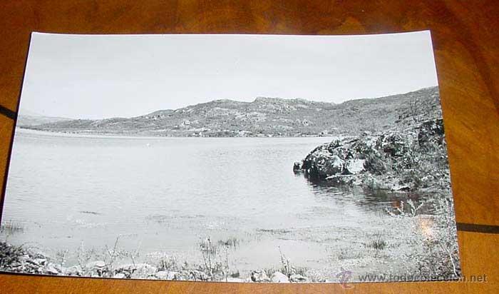 Postales: ANTIGUA FOTO POSTAL LAGO DE SANABRIA - ED. PARIS - NO CIRCULADA.