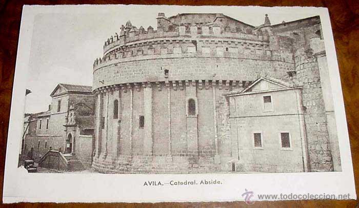 Postales: ANTIGUA POSTAL DE AVILA - CATEDRAL - ED. M. ARRIBAS - NO CIRCULADA