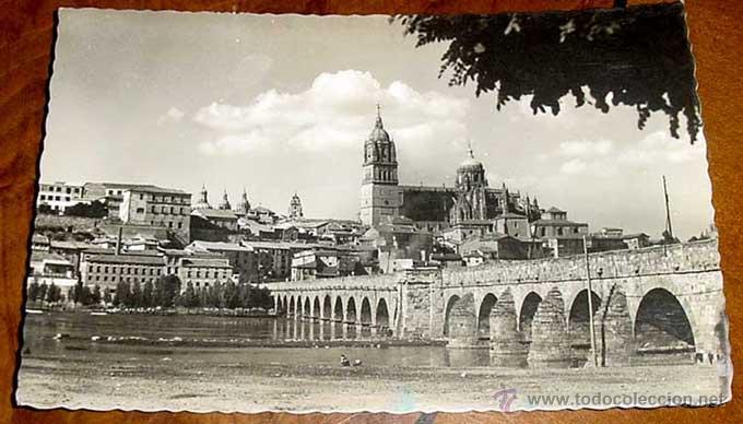 Antigua Postal De Salamanca La Catedral Y Pue Comprar Postales antigua-postal-de-salamanca-la-catedral-y-pue-comprar-postales