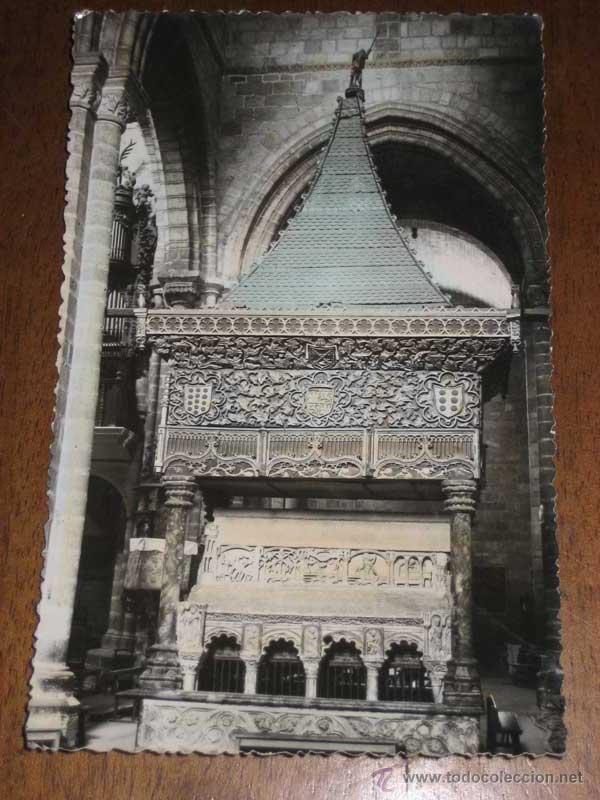 Postales: ANTIGUA FOTO TAMA&Ntilde;O POSTAL COLOREADA DE AVILA - SEPULCRO DE LOS SANTOS HERMANOS MARTIRES - N&ordm; 41 -ES