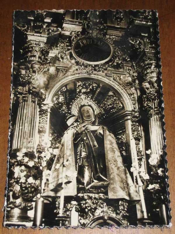 Postales: ANTIGUA FOTO POSTAL DE AVILA - IMAGEN DE SANTA TERESA - N&ordm; 1 - ED. ARTIGOT - NO CIRCULADA.