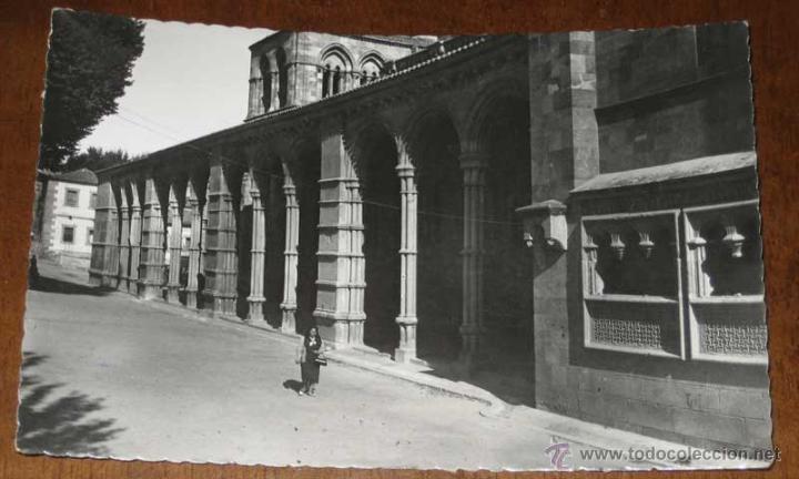 Postales: ANTIGUA FOTO TAMA&Ntilde;O POSTAL - DE AVILA - N&ordm; 45 - SAN VICENTE, PORTICO - ESCRITA POR EL REVERSO.
