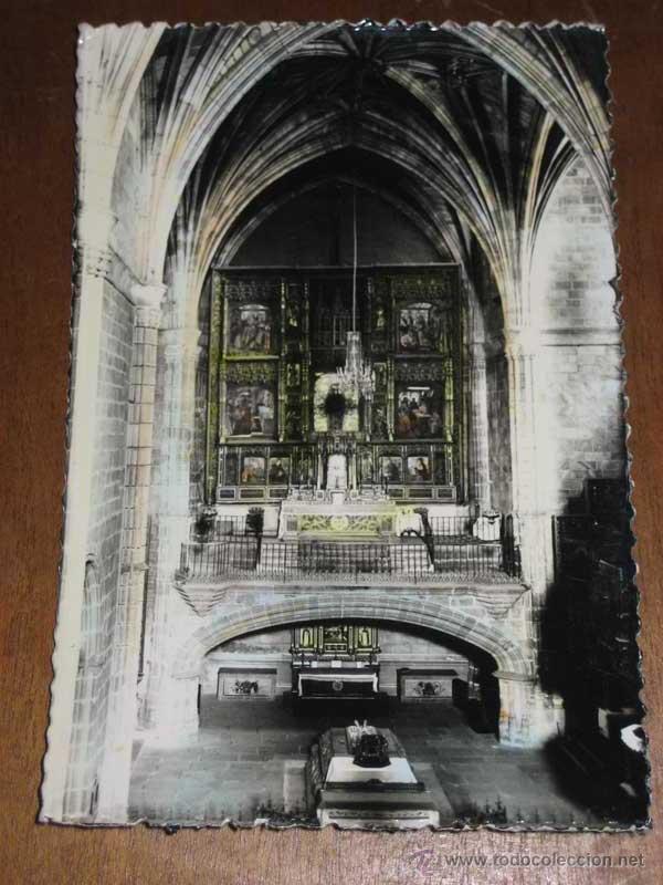 Postales: ANTIGUA FOTO POSTAL COLOREADA DE AVILA - N&ordm; 57 - CONVENTO STO. TOMAS - ED. ARTIGOT - NO CIRCULADA.