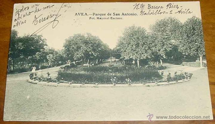 Postales: ANTIGUA POSTAL DE AVILA - CIRCULADA EN 1939 PLENA GUERRA CIVIL CON SELLO EN AZUL DE CENSURA MILITAR