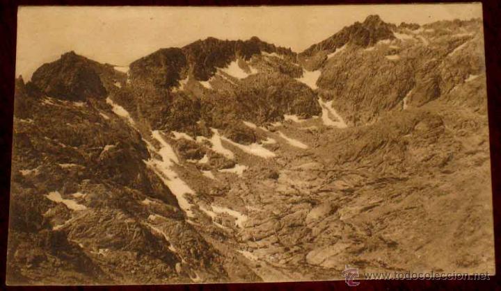 Postales: ANTIGUA POSTAL DE SIERRA DE GREDOS - AVILA - CON EL ALMANZOR - FOTO WUNDERLICH - N. 2242 - NO CIRCUL