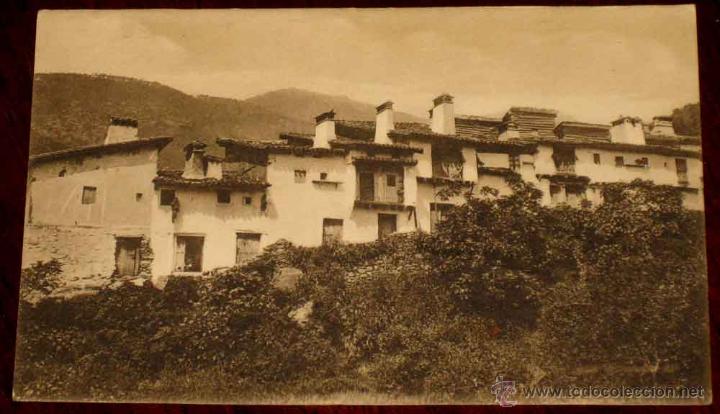 Postales: ANTIGUA POSTAL DE SIERRA DE GREDOS - AVILA - CASAS DE GUISANDO - FOTO WUNDERLICH - N. 1927 - NO CIRC