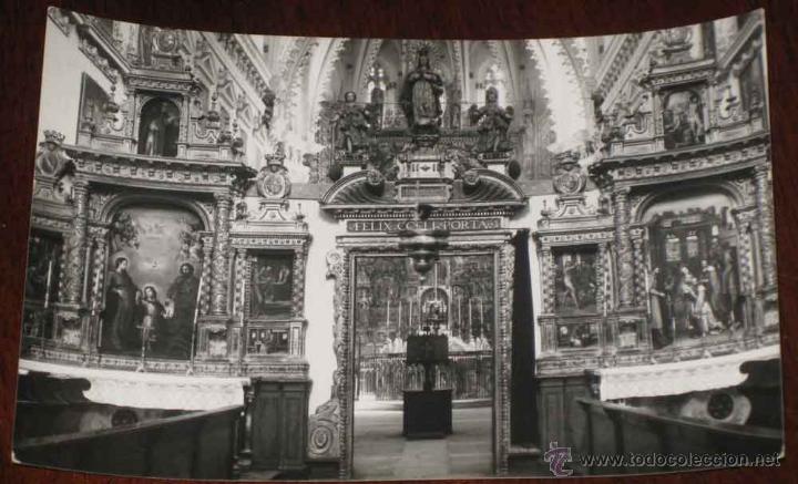 Cartoline: ANTIGUA FOTO POSTAL DE BURGOS - NAVE CENTRAL CARTUJA . ED. PARIS, SIN CIRCULAR
