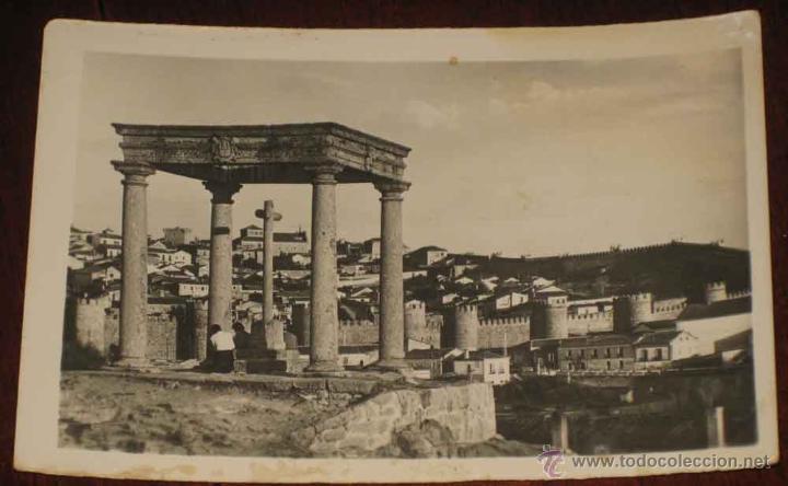 Postales: ANTIGUA FOTO POSTAL DE AVILA - LOS CUATRO POSTES - GARRABELLA, CIRCULADA