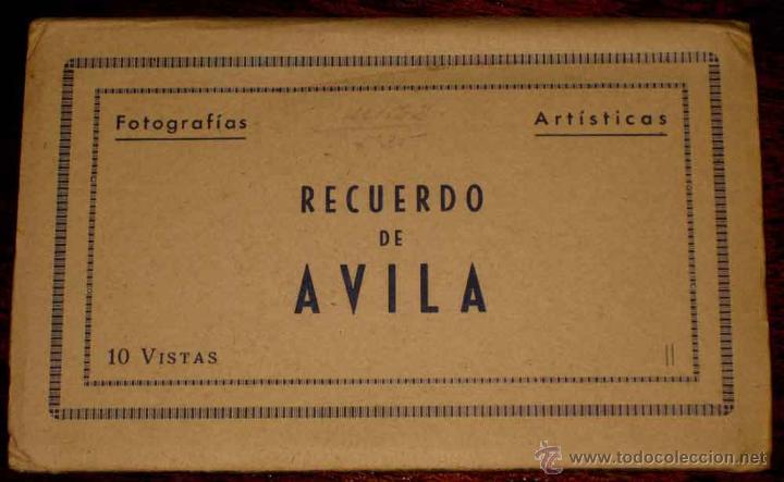 Postales: CUADERNILLO DE 10 POSTALES - VISTAS DE AVILA - ED.  ARRIBAS.