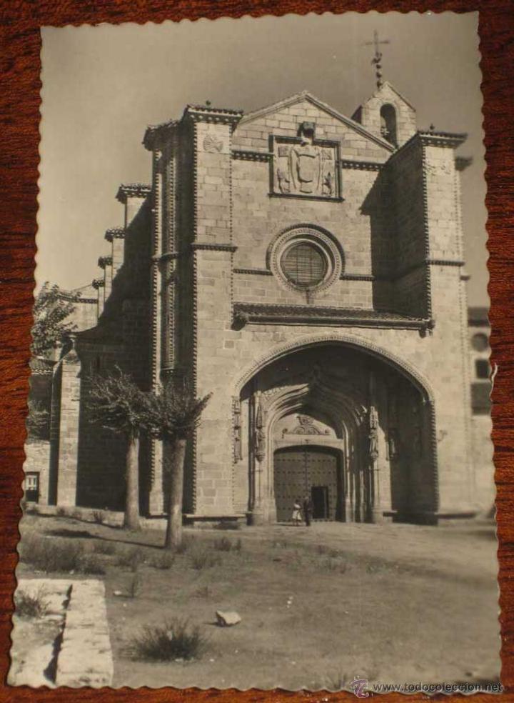 Postales: ANTIGUA FOTO POSTAL DE AVILA - CONVENTO DE SANTO TOMAS - NO CIRCULADA - ED. GARCIA GARRABELLA.