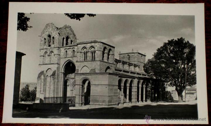 Postales: ANTIGUA FOTO POSTAL DE AVILA - BASILICA SAN VICENTE - ED. GARCIA GARRABELLA - NO CIRCULADA.