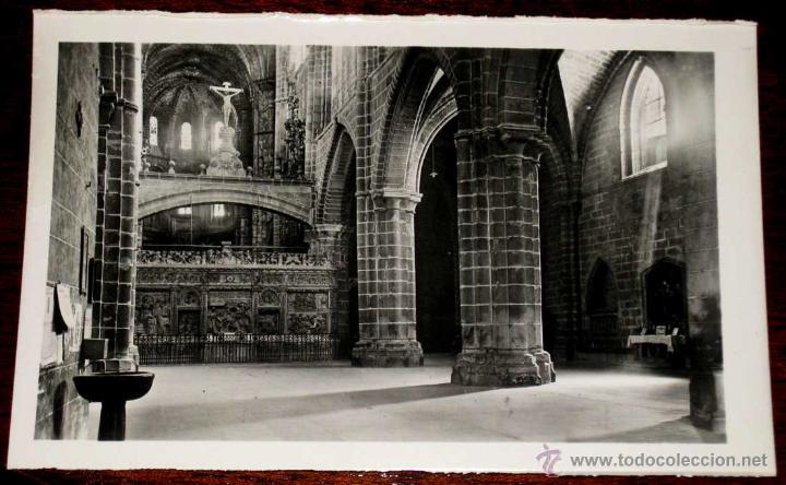 Postales: ANTIGUA FOTO POSTAL DE AVILA - CATEDRAL - ED. GARCIA GARRABELLA - NO CIRCULADA.