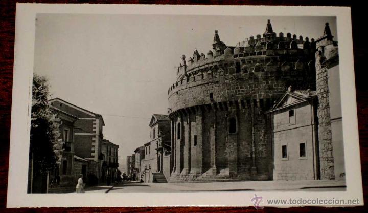 Postales: ANTIGUA FOTO POSTAL DE AVILA - ABSIDE DE LA CATEDRAL - ED. GARCIA GARRABELLA - NO CIRCULADA.