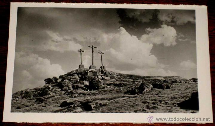 Postales: ANTIGUA FOTO POSTAL DE CARDE&Ntilde;OSA - AVILA - CALVARIO EN PIEDRA - ED. GARCIA GARRABELLA - NO CIRCULADA
