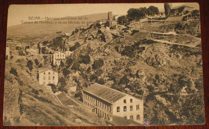 Postais: ANTIGUA POSTAL DE BEJAR - PANORAMA DEL RIO - ED. M. GOMEZ - NO CIRCULADA.